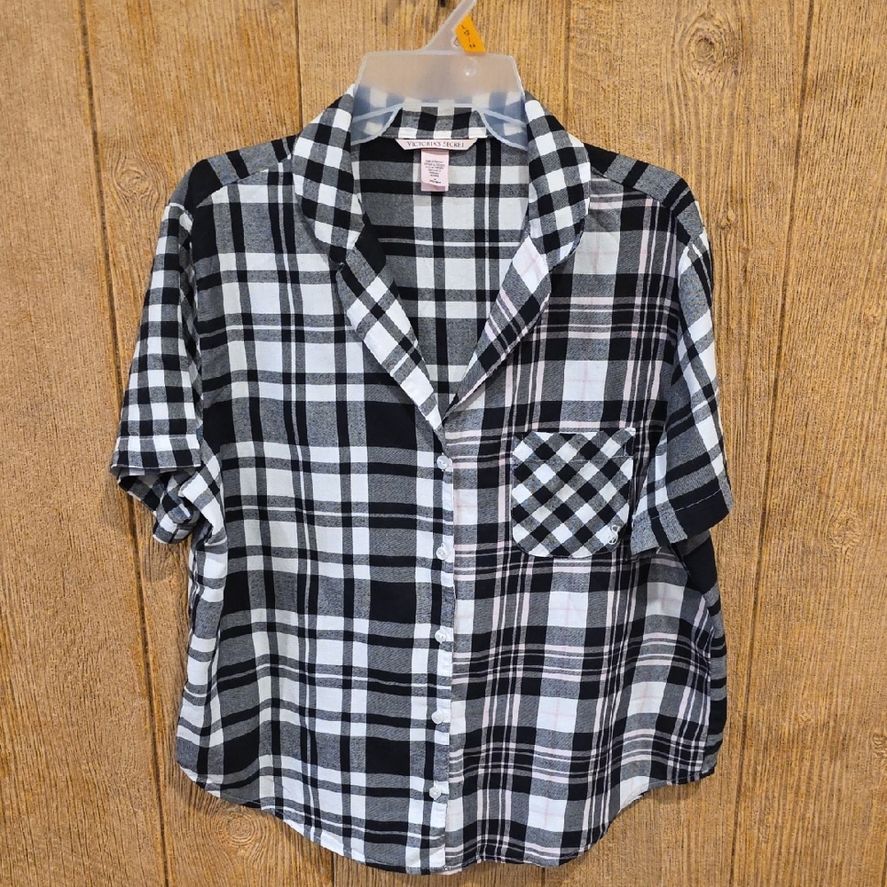 Victoria's Secret 2 Piece Pajama Set Size Medium